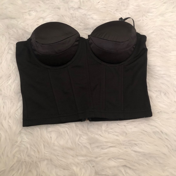 Windsor black corset top. Size M - Picture 2 of 5